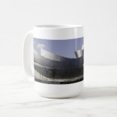 Guggenheim博物館のパノラマ マグカップ (正面左)