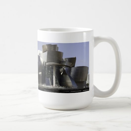 Guggenheim博物館のパノラマ マグカップ (右)