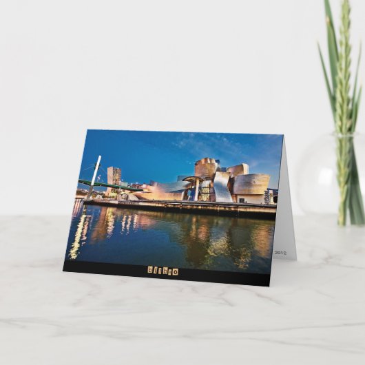 Guggenheim Museum Bilbao カード (正面)