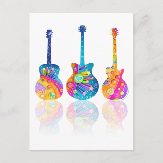 Guiのtar反射 ポストカード (正面)