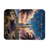 Guiana Space Centre French Guiana マグネット (横)