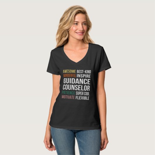 Guidance Counselor  Appreciation Tシャツ (正面フル)