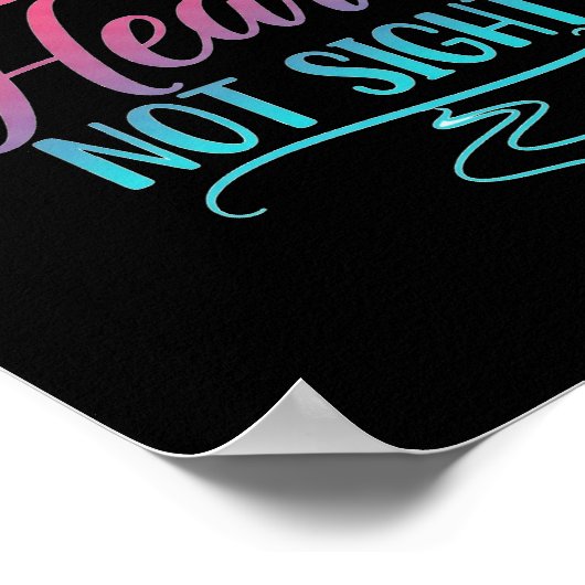 Guide By Heart, Not Sight ポスター (角)