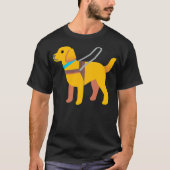 Guide Dog Seeing Eye Dog Tシャツ (正面)