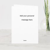 Guide Dog Team Graduation Congratulations GSD Team カード (裏面)