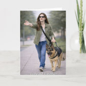 Guide Dog Team Graduation Congratulations GSD Team カード (正面)