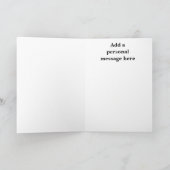 Guide Dog Team Thank You – You Built a Team Card カード (内部)