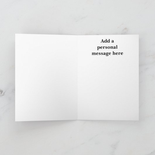 Guide Dog Team Thank You – You Built a Team Card カード (内部)