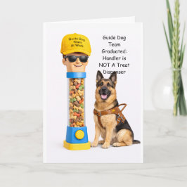 Guide Dog TeamenGSD Human Treat Dispenser カード