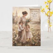 Guided by Her Light Mother's Day Card カード (黄色い花)