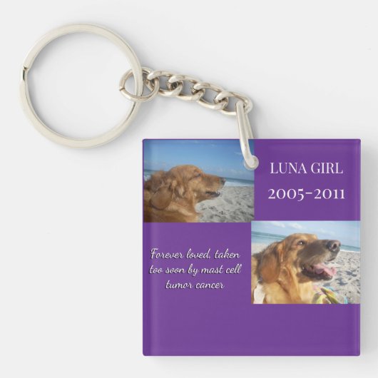 Guided By Love, Beyond Cancer キーホルダー (正面)