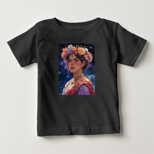 Guiding Light」のTシャツデザイン。 ベビーTシャツ (正面)