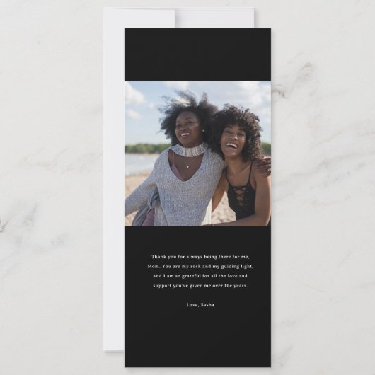 Guiding Light Digital Mother's Day Card 招待状 (裏面)