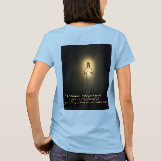 "Guiding the Darkness"  Tシャツ (裏面)