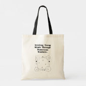 Guiding Young Minds | 数字の不思議な世界 数学 トートバッグ (裏面)