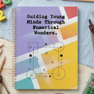 Guiding Young Minds 数字の不思議な世界 数学 プランナー手帳