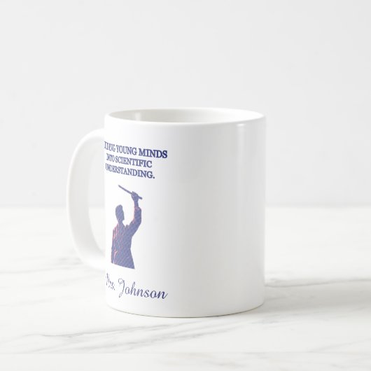Guiding Young Minds Scientific Understanding コーヒーマグカップ (正面左)