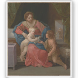 Guido Reni:ヴァージンと洗礼者の聖ヨハネとの子供 シール