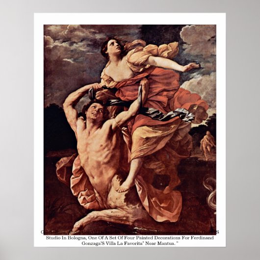 Guido Reni, Abduction Of De'Ianeira 1620-21 Louvre ポスター (正面)