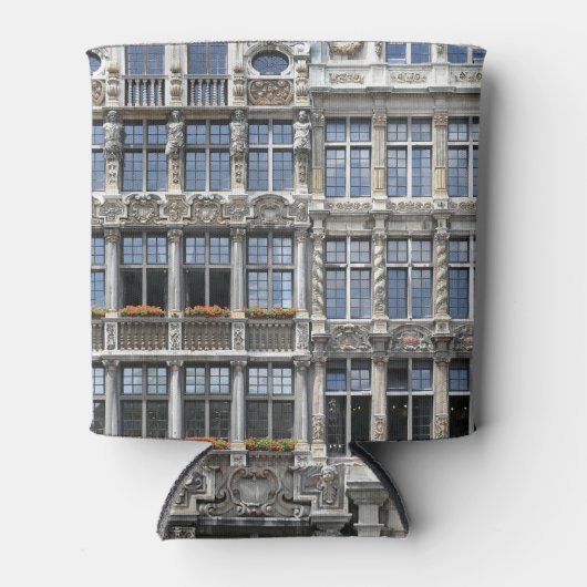 Guildhall Windows、Grote Markt、ブリュッセル。 缶クーラー (正面)