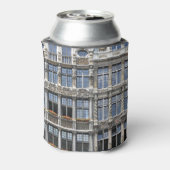 Guildhall Windows、Grote Markt、ブリュッセル。 缶クーラー (缶裏面)