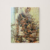 Guilifordの裁判所の戦い ジグソーパズル (縦)