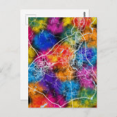 Guilin China City Map ポストカード (正面/裏面)