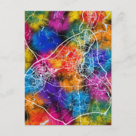 Guilin China City Map ポストカード