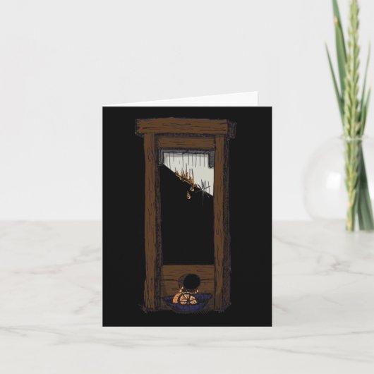 Guillotine Demonstration Ca. 2025背景なし カード (正面)