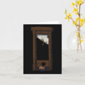 Guillotine Demonstration Ca. 2025背景なし カード (黄色い花)