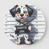 Guilty of love ラージ壁時計 (正面)
