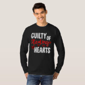 Guilty Of Stealing Hearts   Valentine s Day Tシャツ (正面フル)