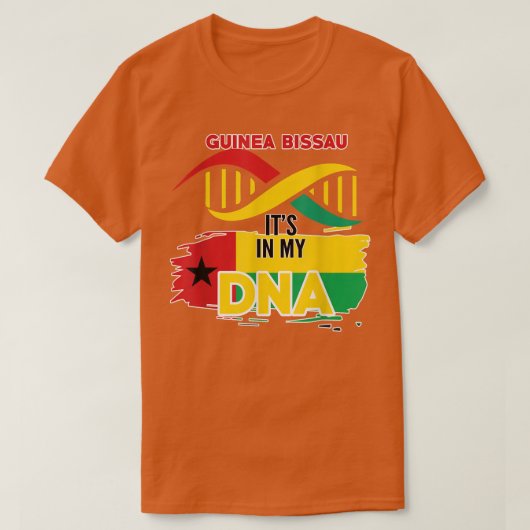 guinea bissau in my Blood  Tシャツ (デザイン正面)