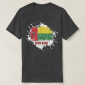 guinea bissau Splash Tシャツ (デザイン正面)