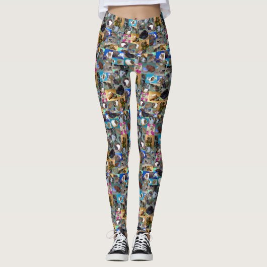 Guinea Pigフォトコラージュ、レギンス レギンス (正面)