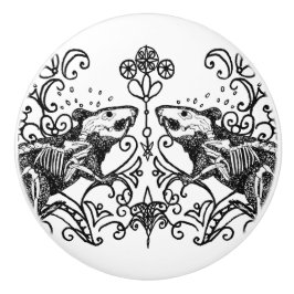 Guinea Pig Anatomy Ceramic Knob セラミックノブ