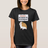 Guinea Pig Ate My Homework Kids School Tシャツ (正面)