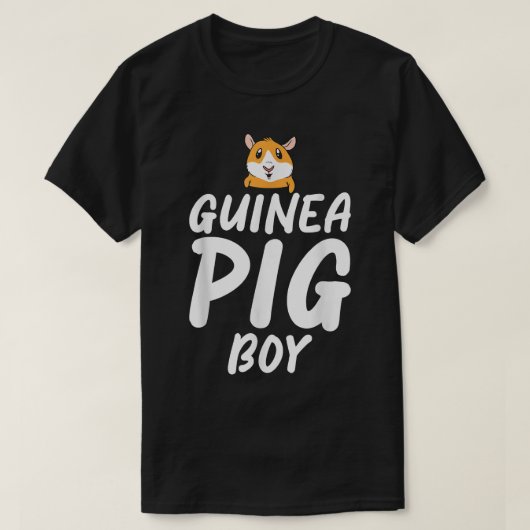 Guinea Pig Boy Cute Guinea Pig 2106  Tシャツ (デザイン正面)