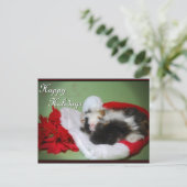 「Guinea Pig Christmas」フォトカード シーズンポストカード (スタンド正面)