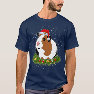 Guinea Pig Christmas Funny Guinea Pig  Tシャツ