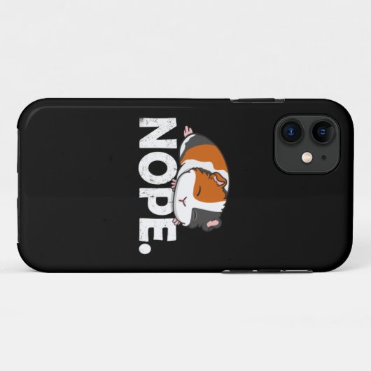 Guinea Pig Classic Case-Mate iPhoneケース (裏面(横))