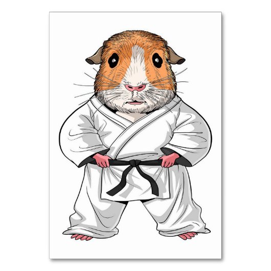 Guinea Pig Cute Animals Perfect Gift Ideas テーブルナンバー (正面)