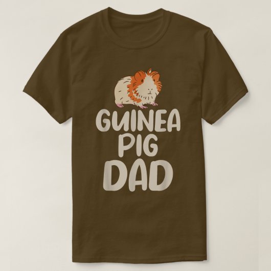 Guinea Pig Dad Tシャツ (デザイン正面)