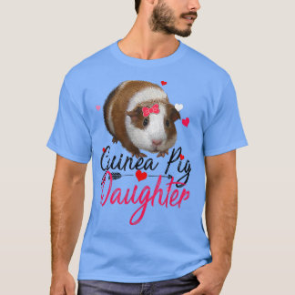 Guinea Pig Daughter Costume Shirt Women Guinea Pig Tシャツ