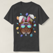 Guinea Pig Easter Bunny Ears Funny Easter Eggs Hun Tシャツ (デザイン正面)