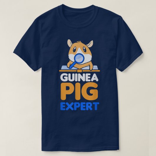 Guinea Pig Expert Cute Lover Pet Animal399 Tシャツ (デザイン正面)