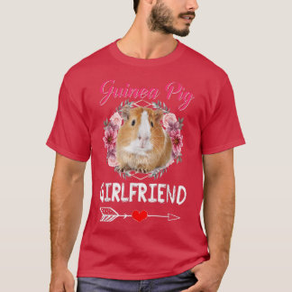 Guinea Pig Girlfriend Costume Clothing Cute Guinea Tシャツ