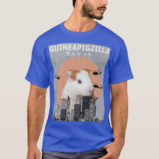 Guinea Pig Guinepigzilla Animal Funny Guinea Pigs Tシャツ