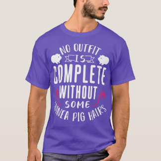 Guinea Pig Hairs Design For Rodent Lover Premium 2 Tシャツ