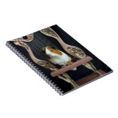 Guinea Pig Harp Notebook – Whimsical Storybook ノートブック (右側)